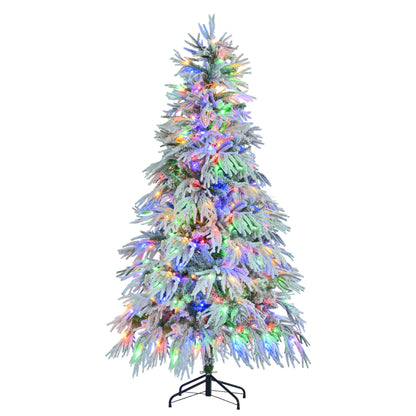 White & Green Pre-Lit Christmas Tree – 6 ft (LIMITED EDITION)