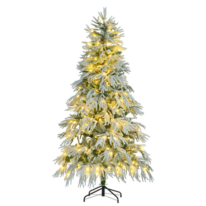 White & Green Pre-Lit Christmas Tree – 6 ft (LIMITED EDITION)