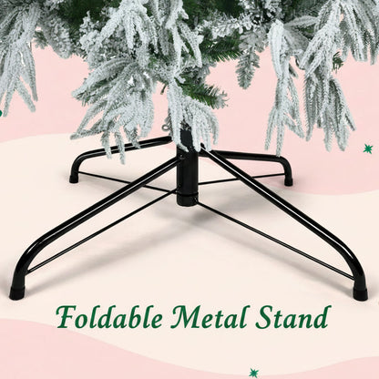 White & Green Pre-Lit Christmas Tree – 6 ft (LIMITED EDITION)