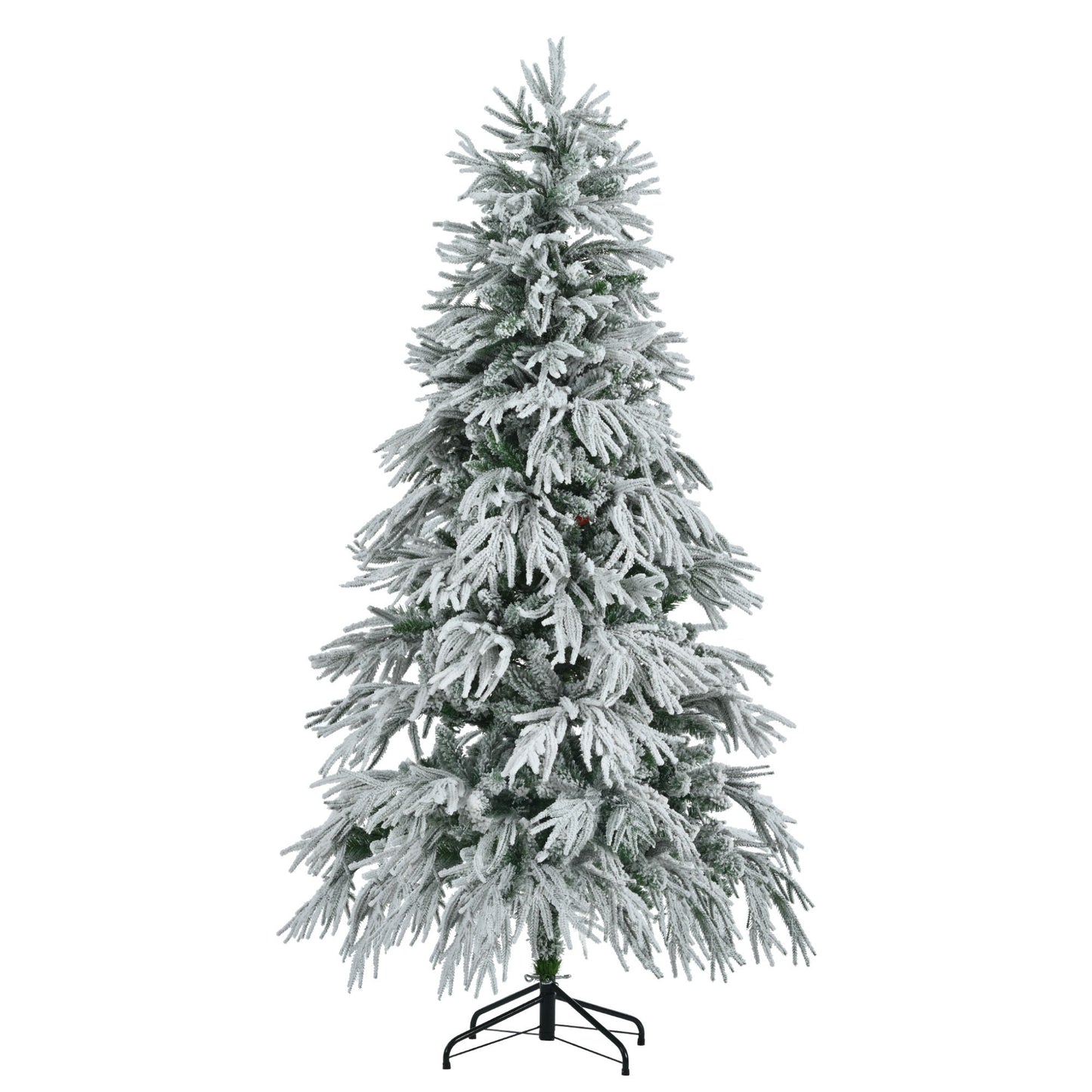 White & Green Pre-Lit Christmas Tree – 6 ft (LIMITED EDITION)