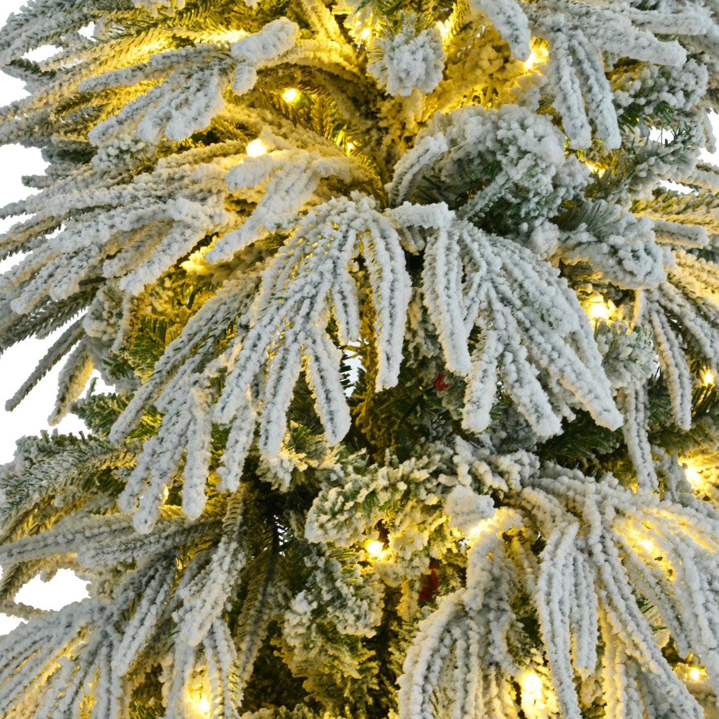 White & Green Pre-Lit Christmas Tree – 6 ft (LIMITED EDITION)